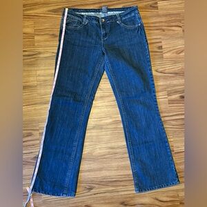 Vanity Stretch Bootcut Jeans 32x35 Dark Wash